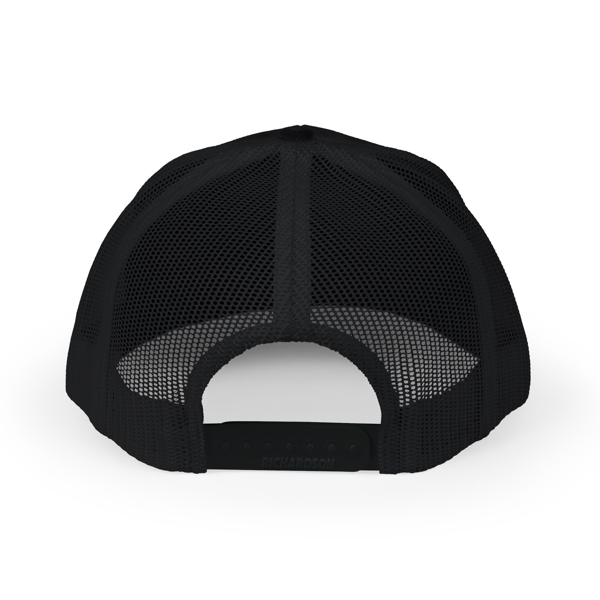 Embroidered Curved Text Trucker Cap | Custom Snapback Hat