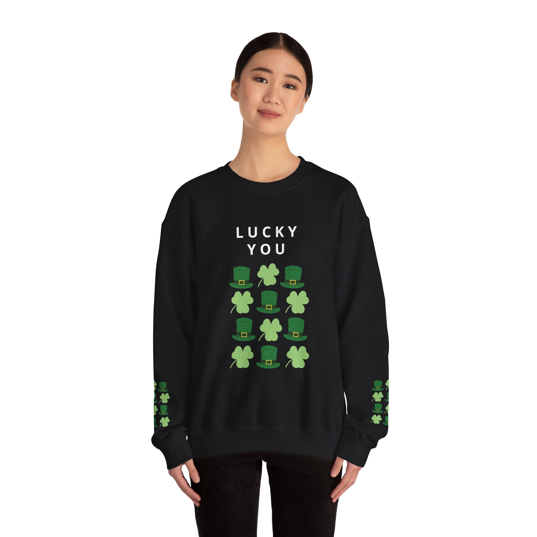 St. Patrick's Day Sweatshirt — Lucky St. Patrick Holiday Crewneck