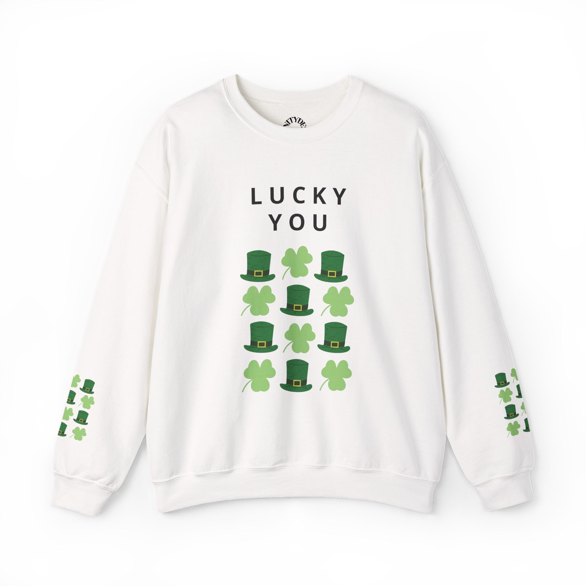 St. Patrick's Day Sweatshirt — Lucky St. Patrick Holiday Crewneck