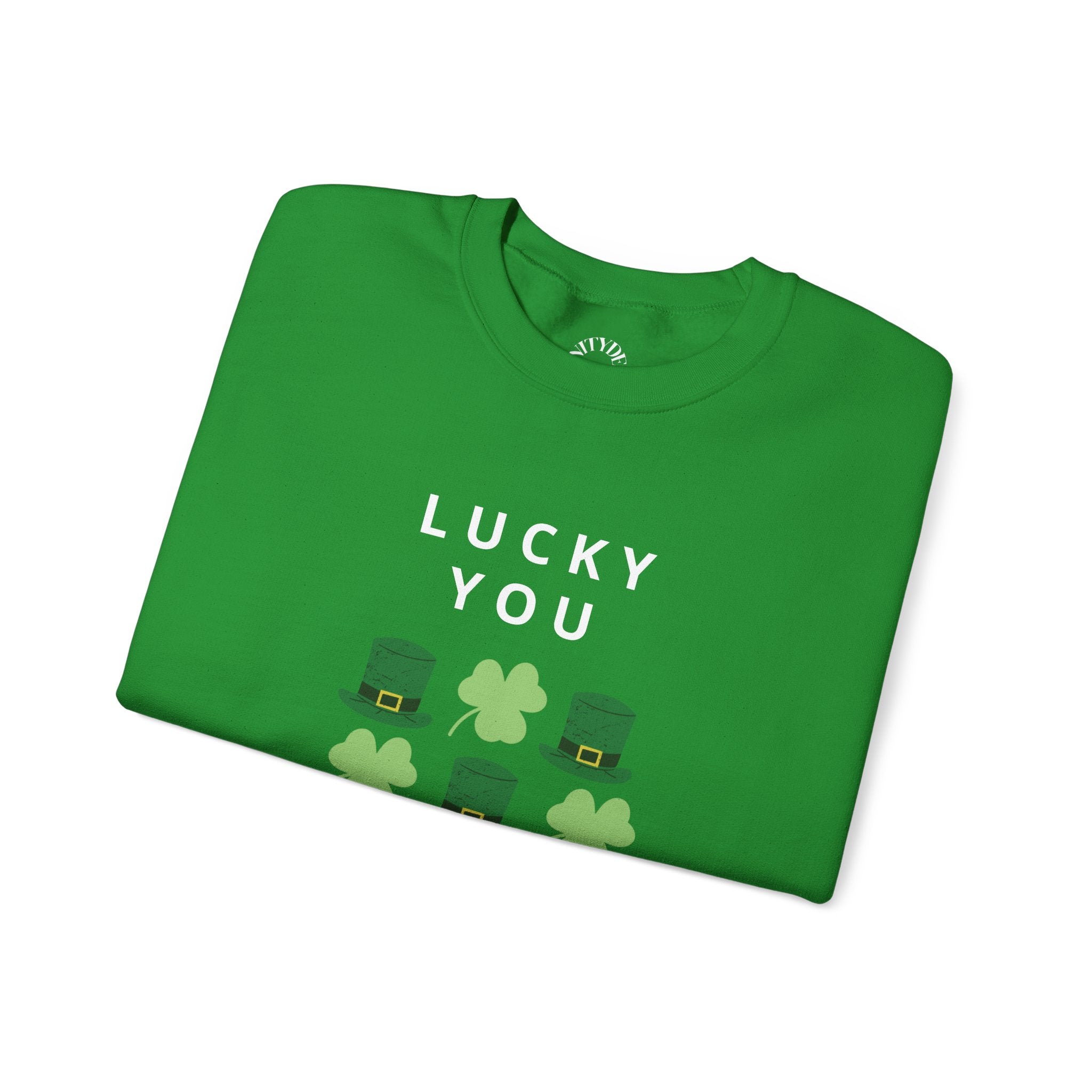 St. Patrick's Day Sweatshirt — Lucky St. Patrick Holiday Crewneck