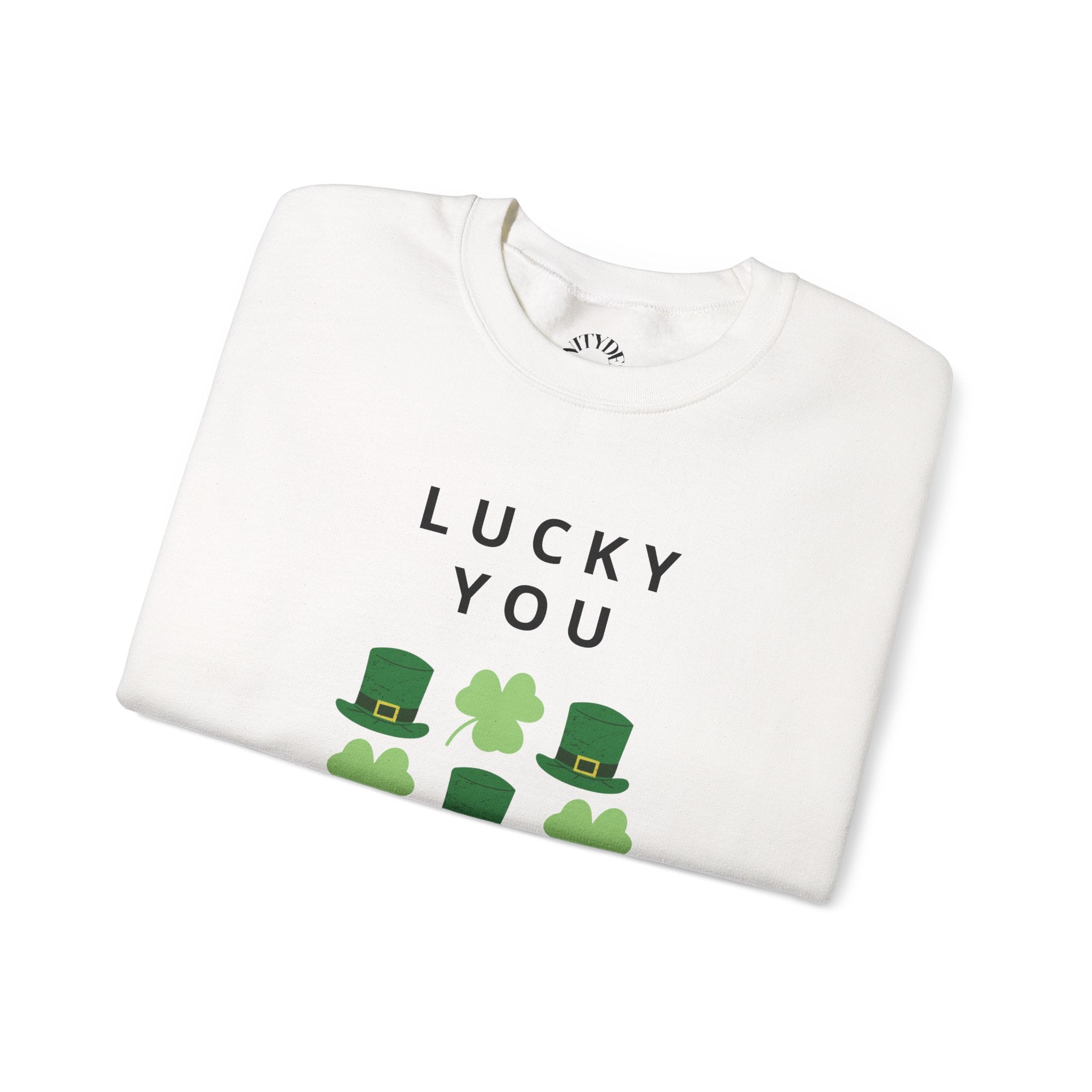 St. Patrick's Day Sweatshirt — Lucky St. Patrick Holiday Crewneck