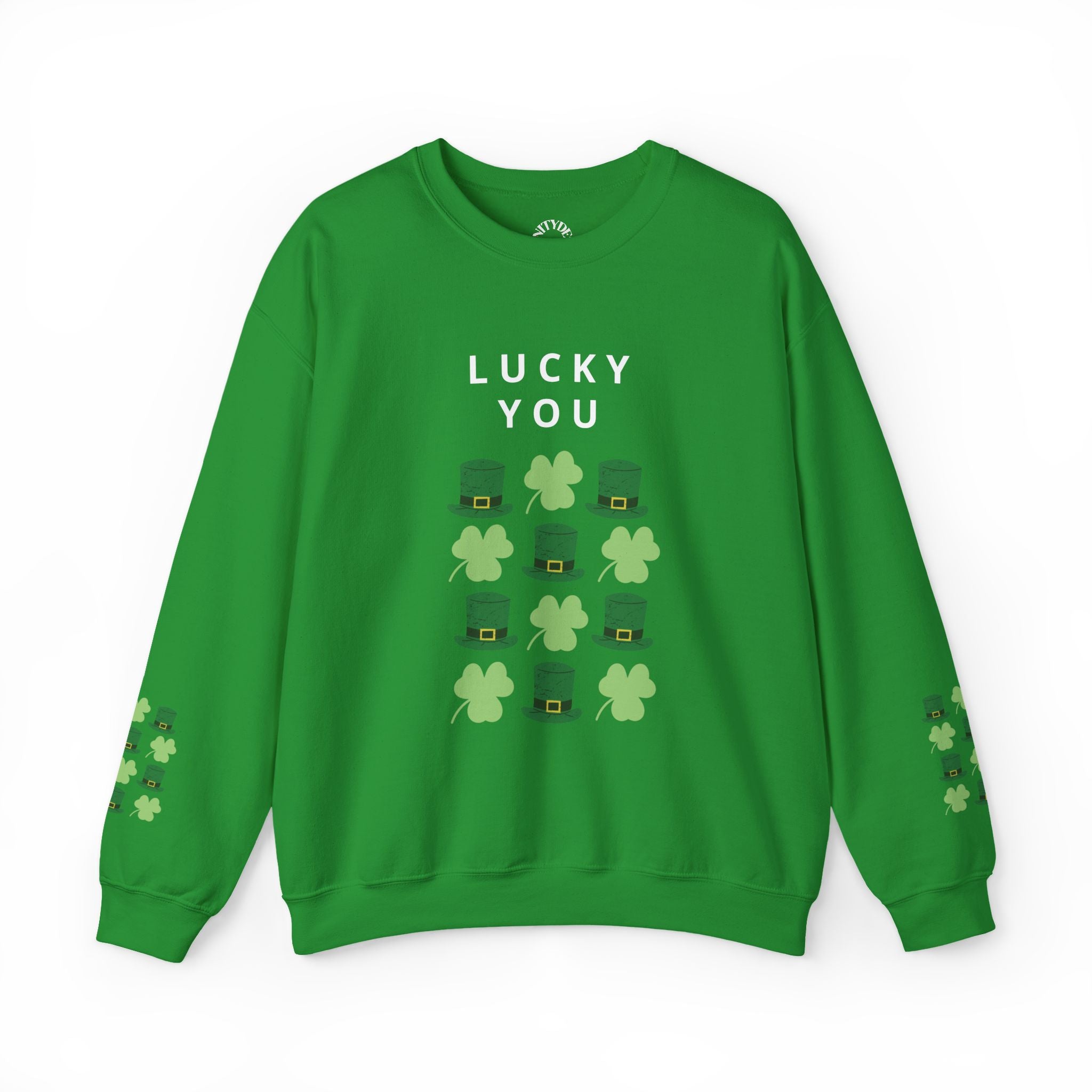 St. Patrick's Day Sweatshirt — Lucky St. Patrick Holiday Crewneck